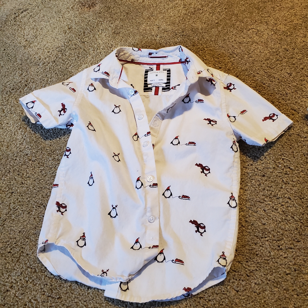 Penguin Button Down